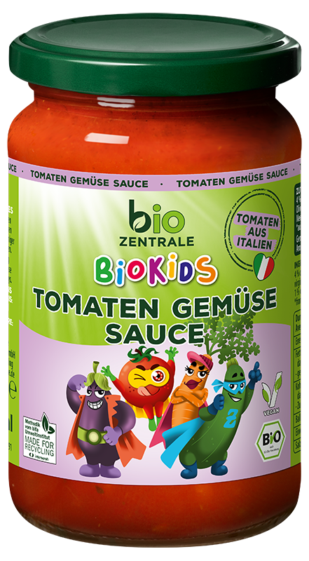 BioKids Tomaten Gemüse Sauce