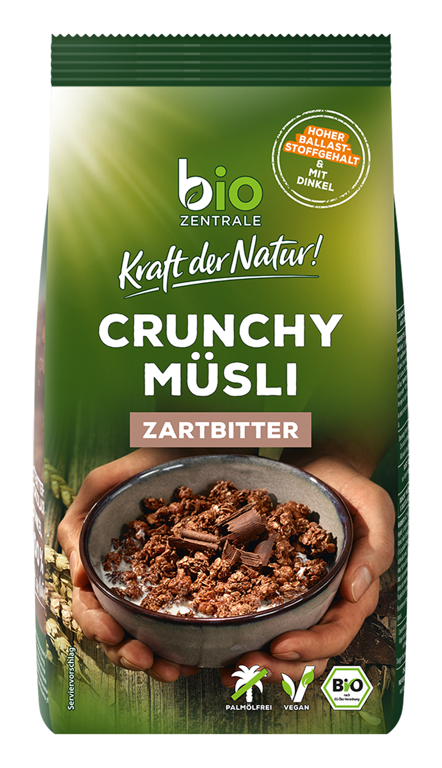 Crunchy Müsli Zartbitter