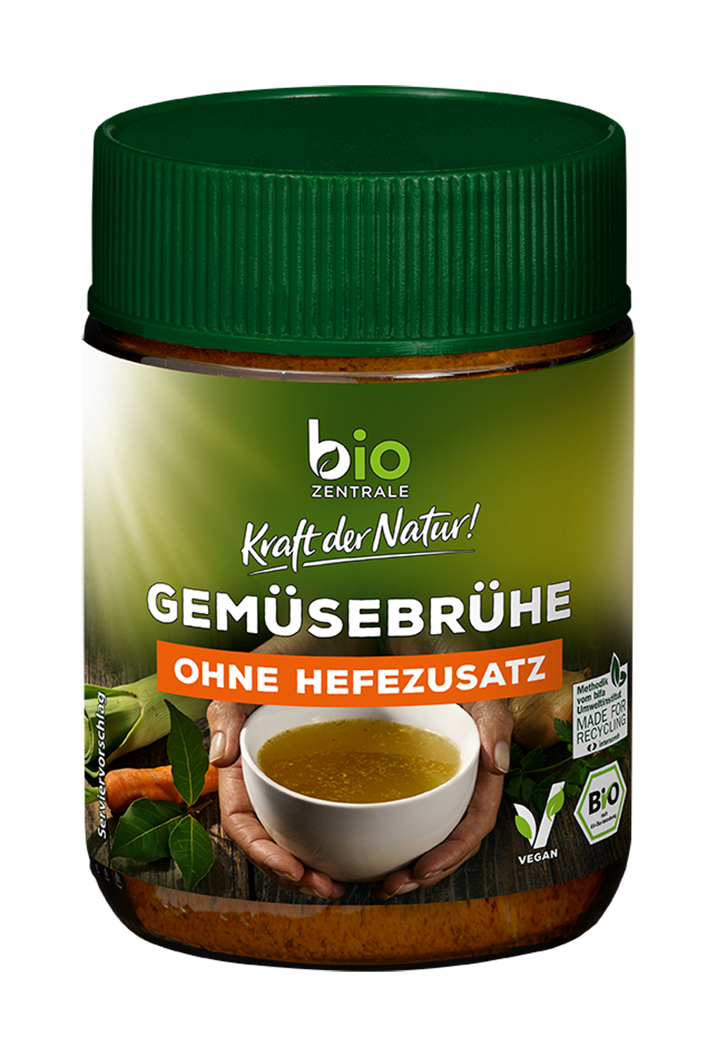 Gemüsebrühe ohne Hefezusatz – biozentrale