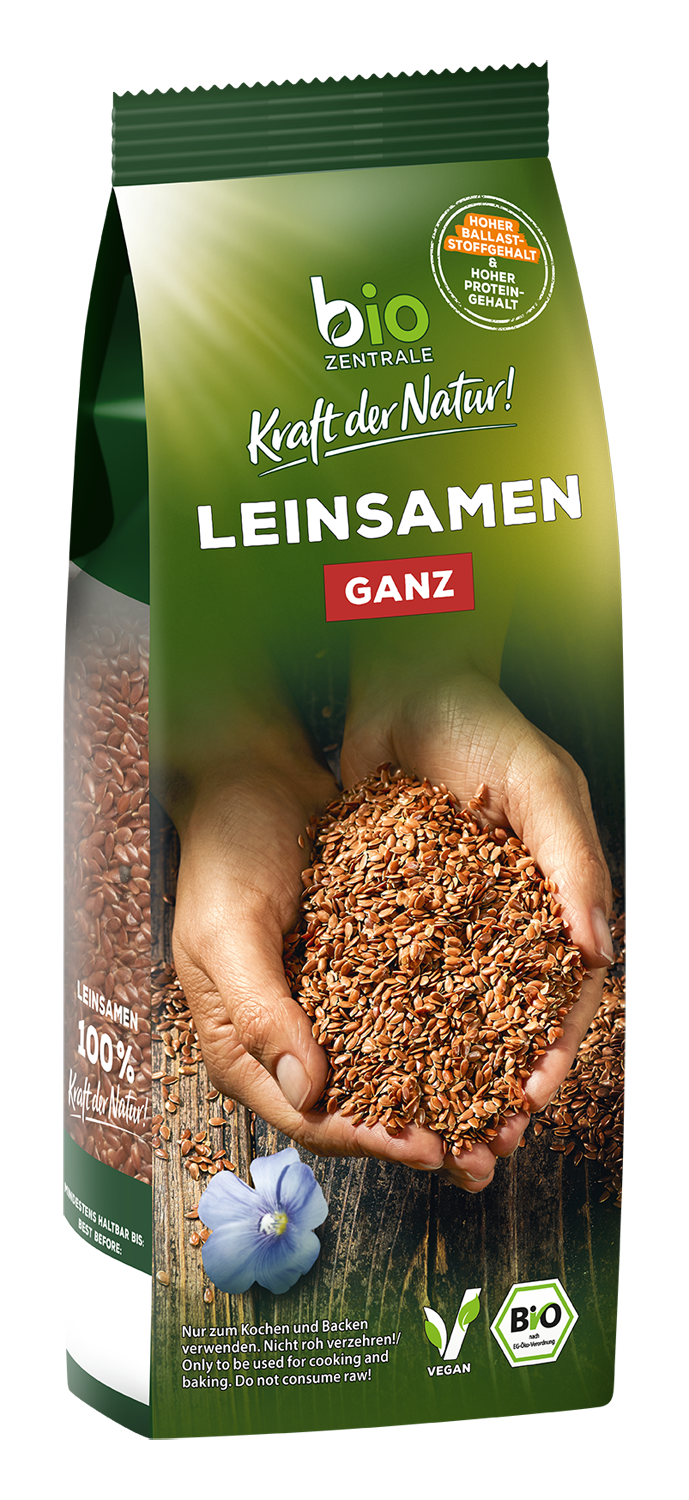 Leinsamen ganz – biozentrale Leinsamen ganz – biozentrale