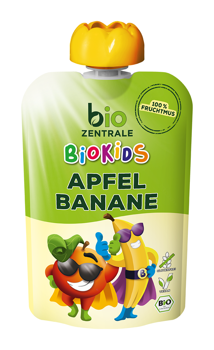 BioKids Fruchtmus Apfel Banane