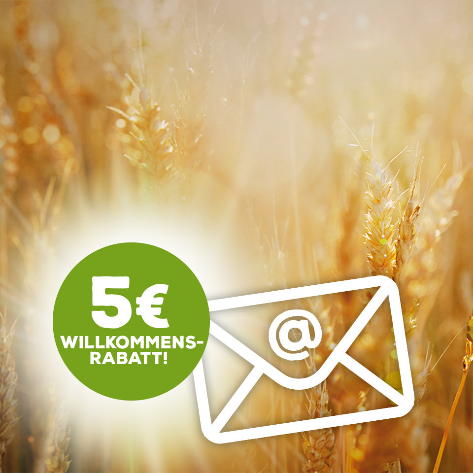 Willkommens- Rabatt!