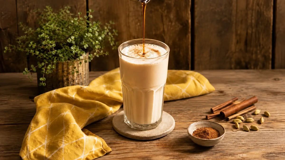 Würziger Chai Latte Sirup