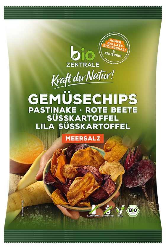 Gemüsechips Meersalz