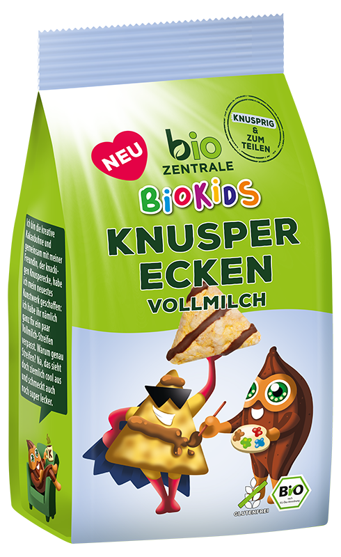 BioKids Knusperecken Vollmilch