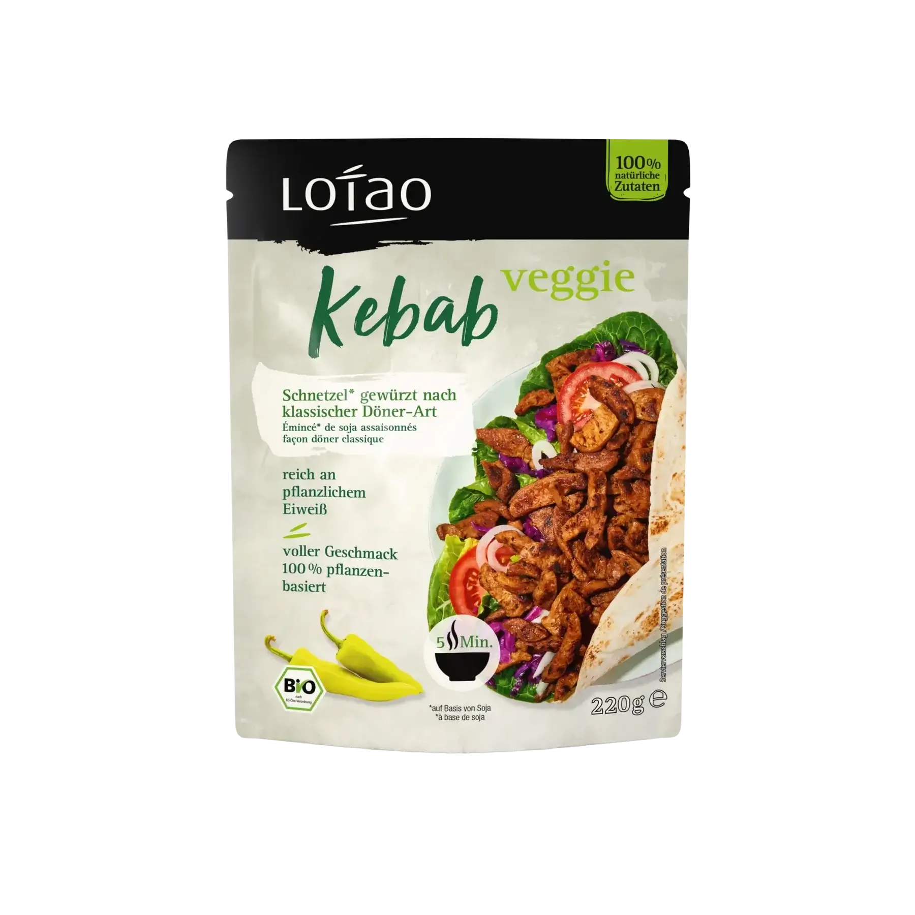 Lotao Veggie Kebab 220g