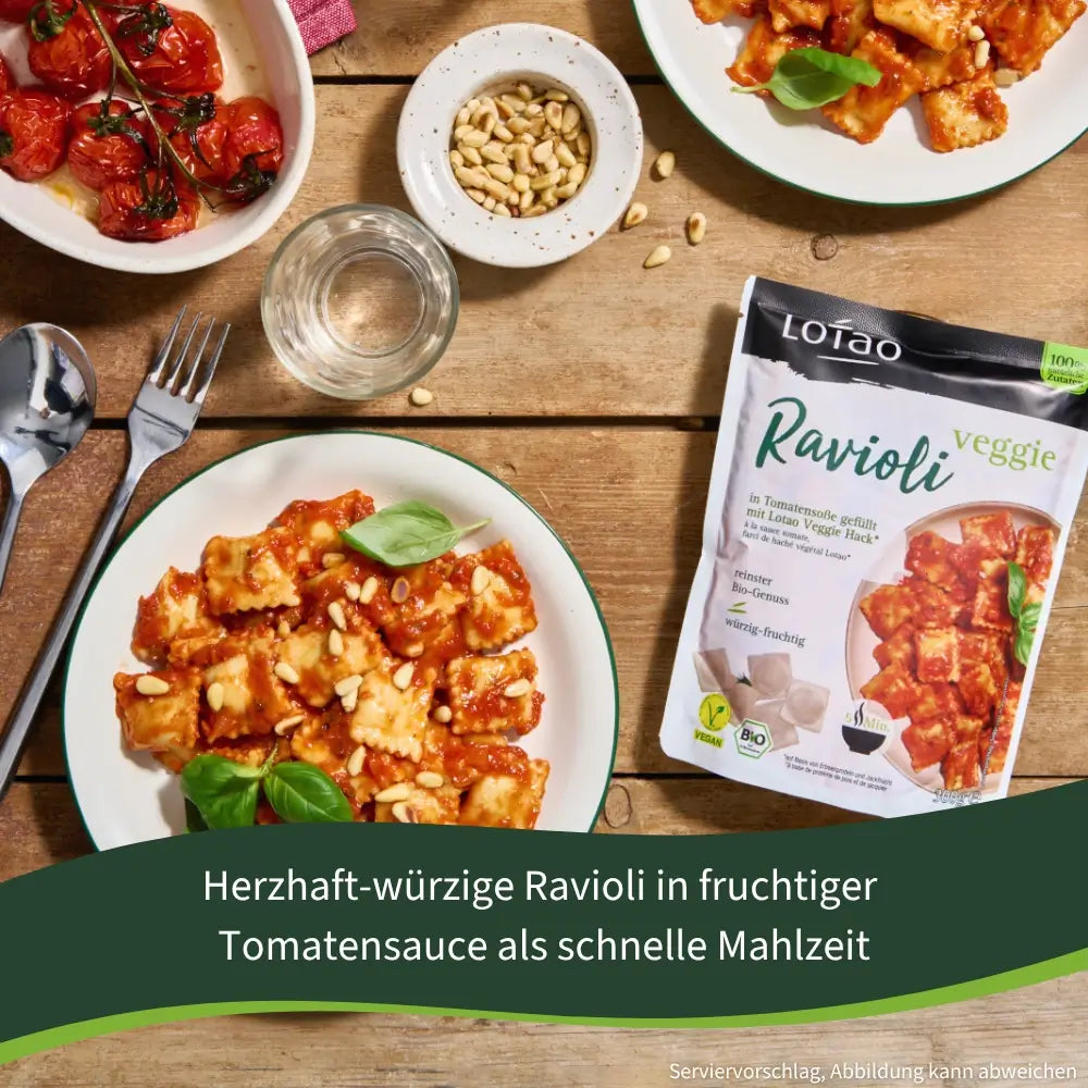 Lotao Veggie Ravioli