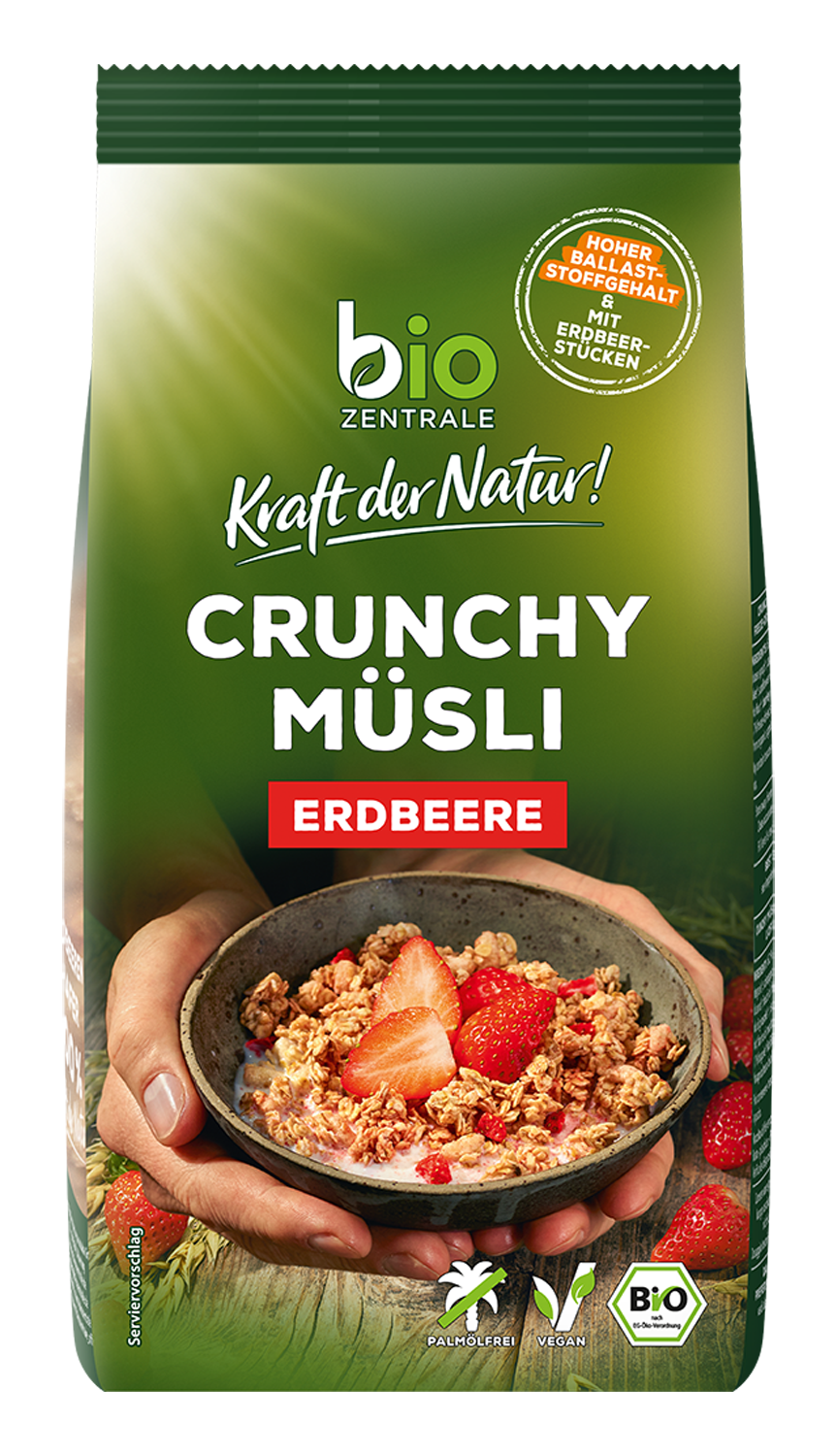 Crunchy Müsli Erdbeere