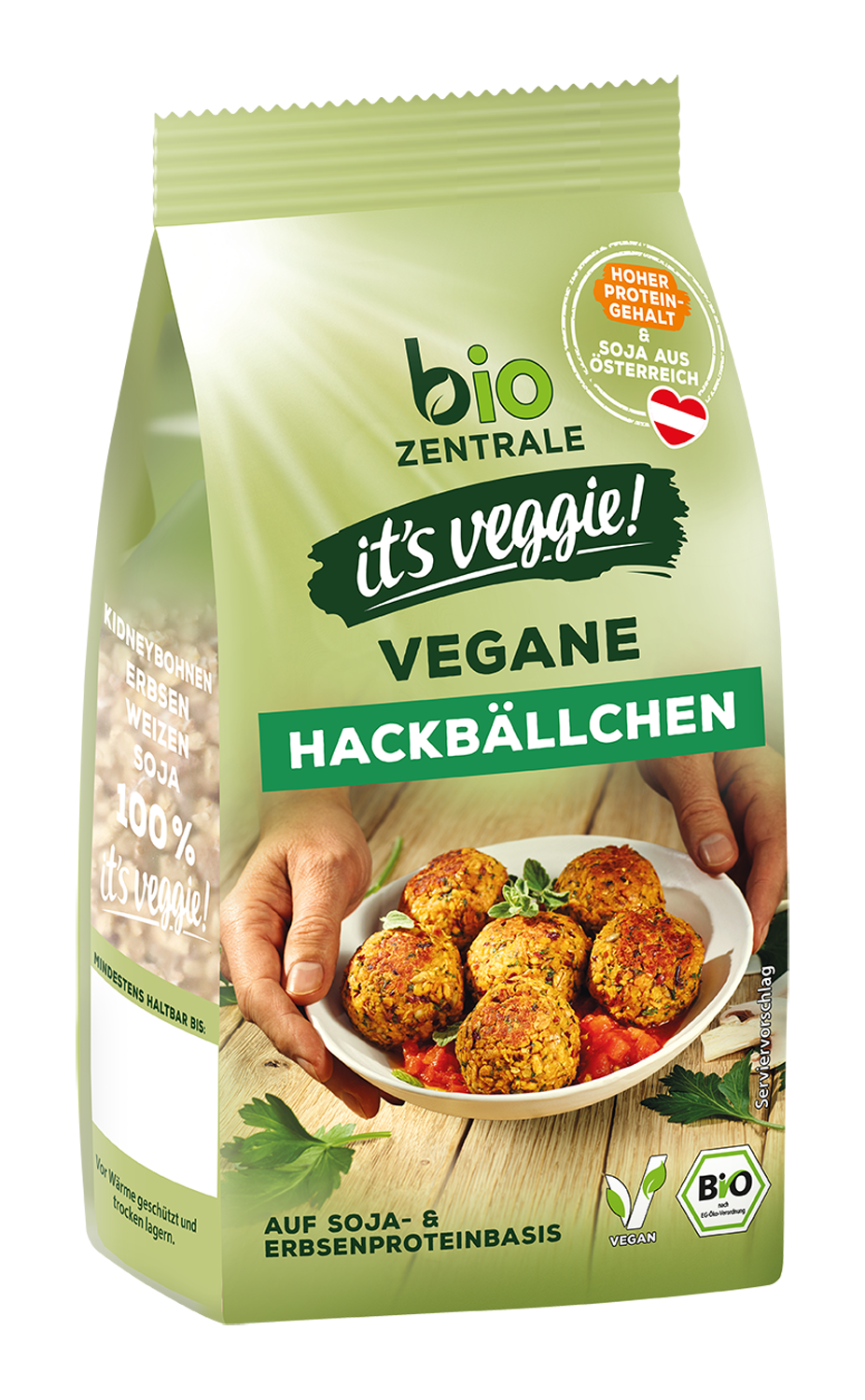 biozentrale vegane Hackbällchen biozentrale vegane Hackbällchen
