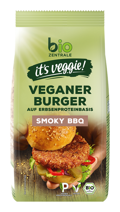 Veganer Burger Smoky  BBQ