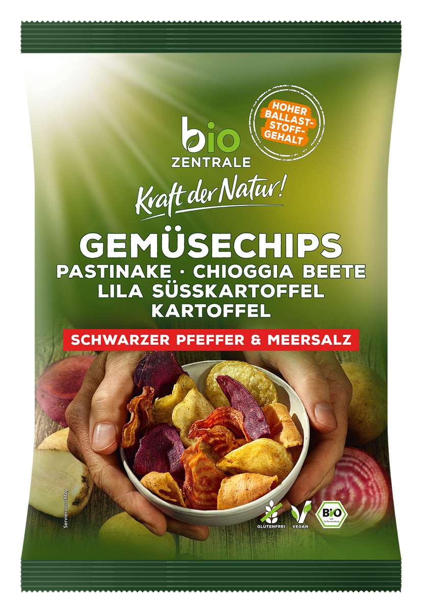 Bio Gemüsechips Meersalz