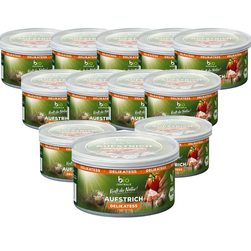 biozentrale Aufstrich Delikatess 12 x 125g