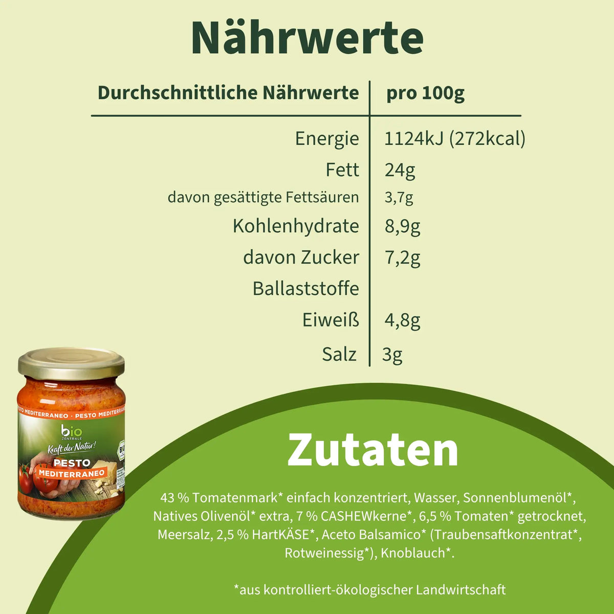 biozentrale Pesto Mediterraneo