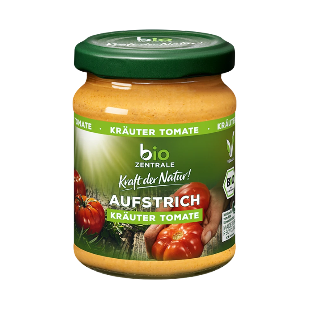 biozentrale Aufstrich Kräuter Tomate
