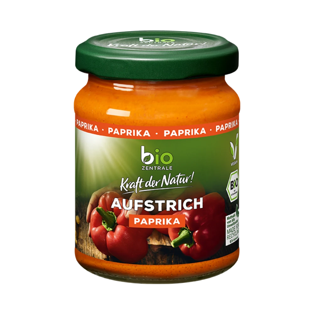 biozentrale Aufstrich Paprika