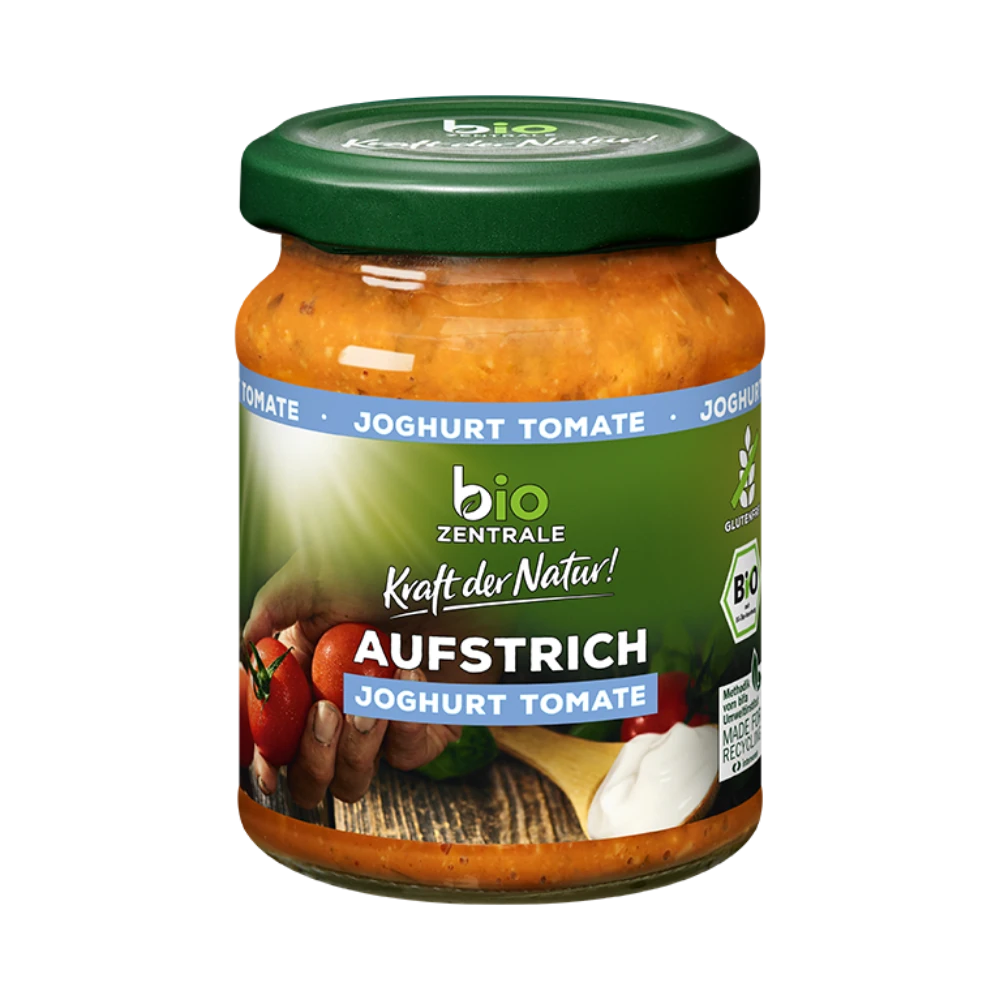 biozentrale Aufstrich Joghurt Tomate