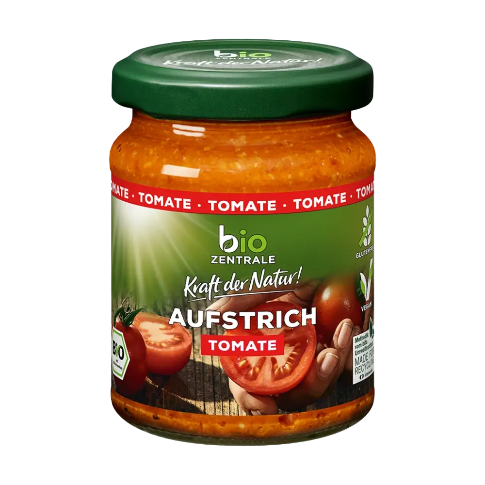 biozentrale Aufstrich Tomate 125g