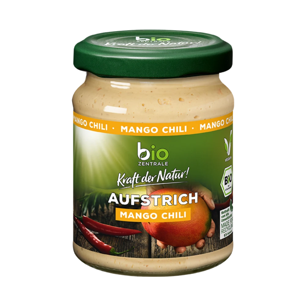 biozentrale Aufstrich Mango Chili