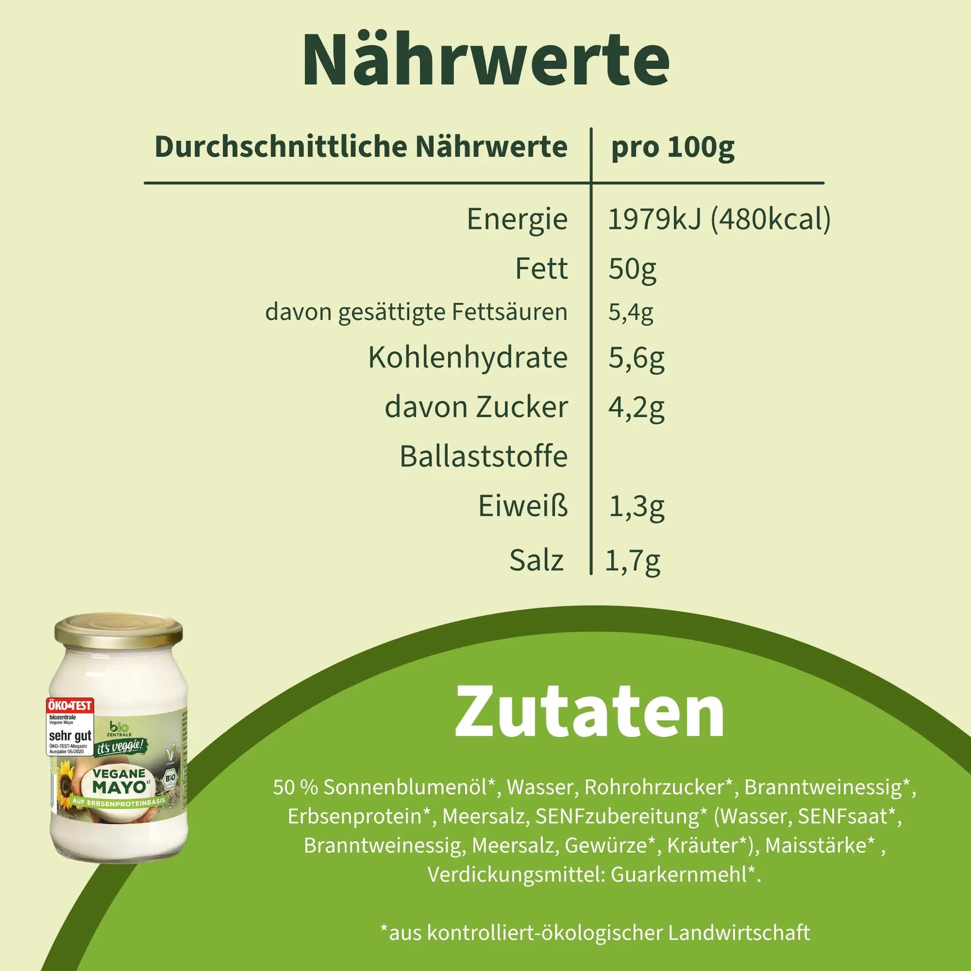 biozentrale Vegane Mayo