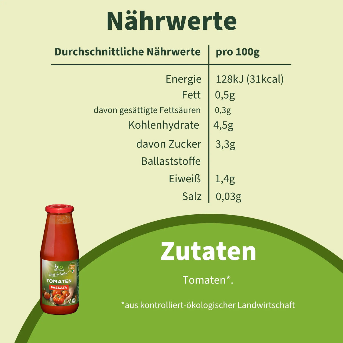 biozentrale Tomatenpassata