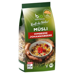 Müsli Himbeere Johannisbeere