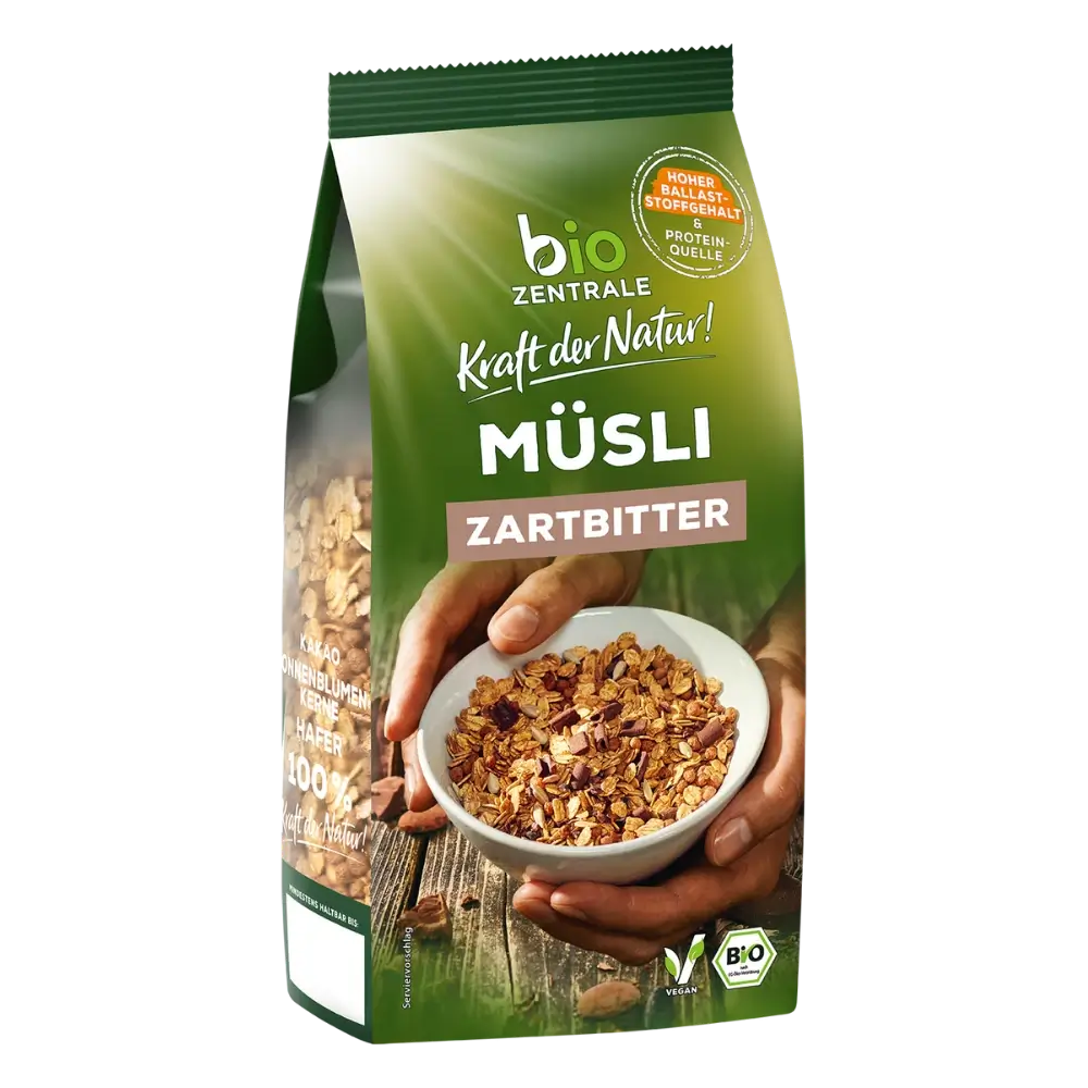 biozentrale Müsli Zartbitter 500g