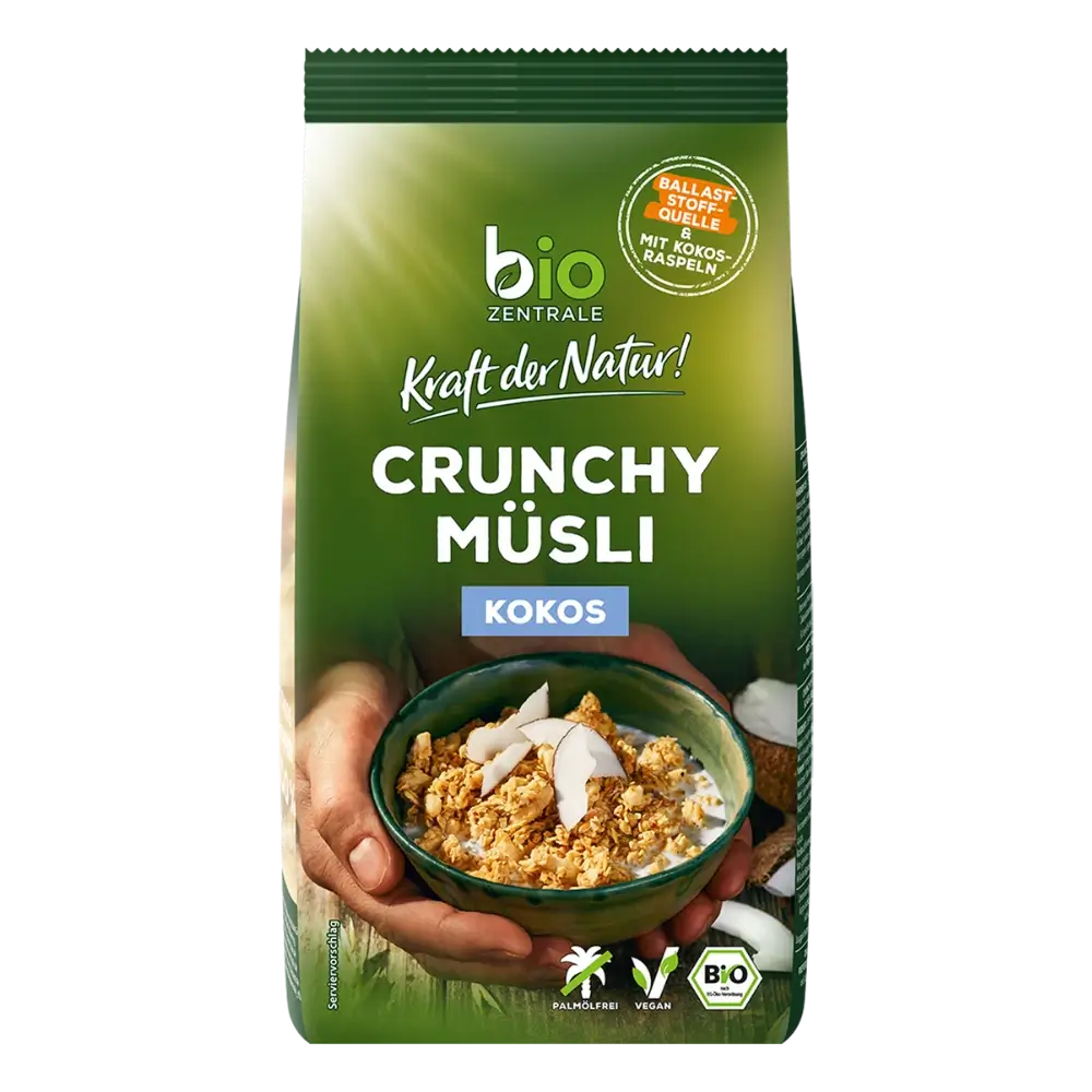 biozentrale Crunchy Müsli Kokos
