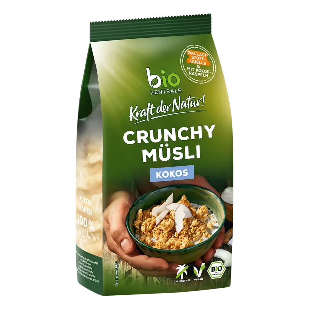biozentrale Crunchy Müsli Kokos
