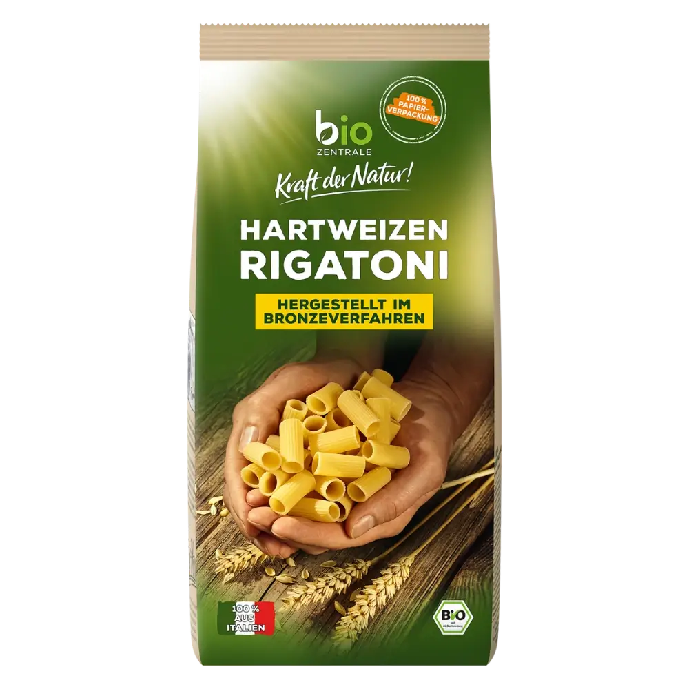 biozentrale Hartweizen Rigatoni