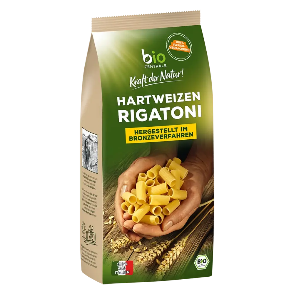 biozentrale Hartweizen Rigatoni