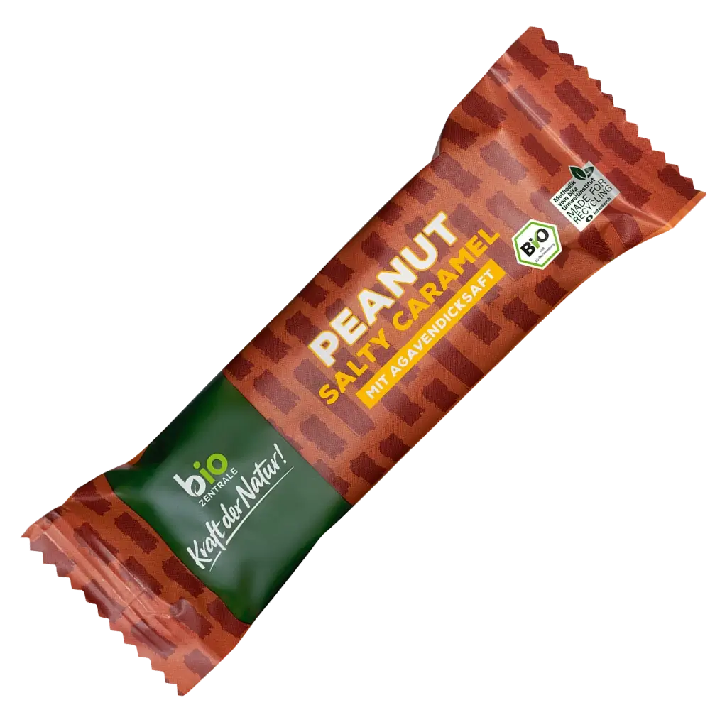 biozentrale Riegel Peanut Salty Caramel 40g