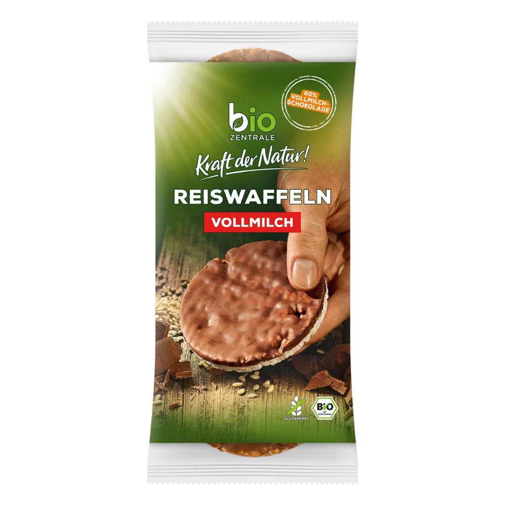 biozentrale Reiswaffeln Vollmilch