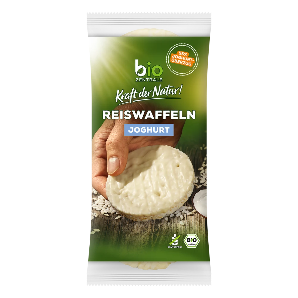 biozentrale Reiswaffeln Joghurt