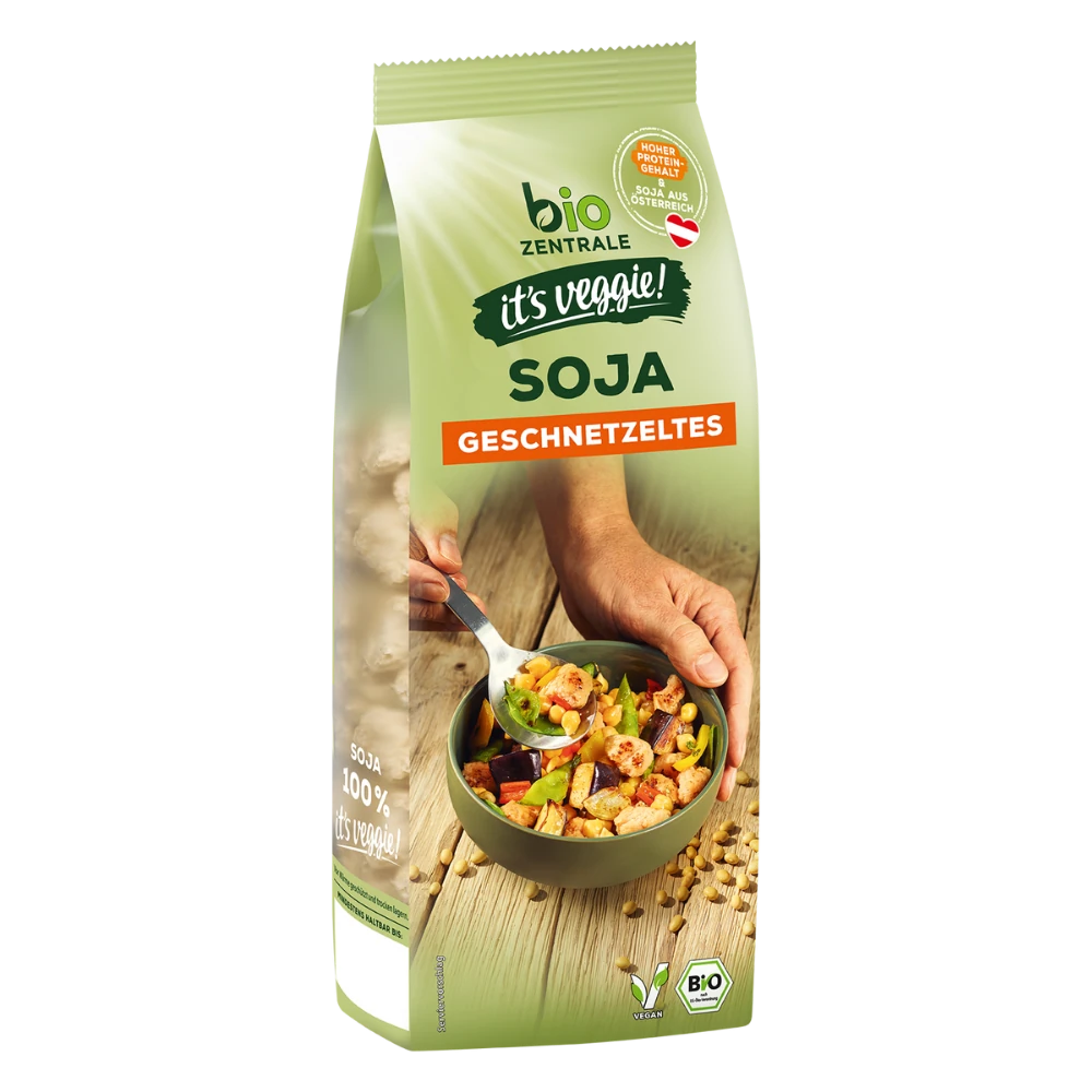biozentrale Soja Geschnetzeltes