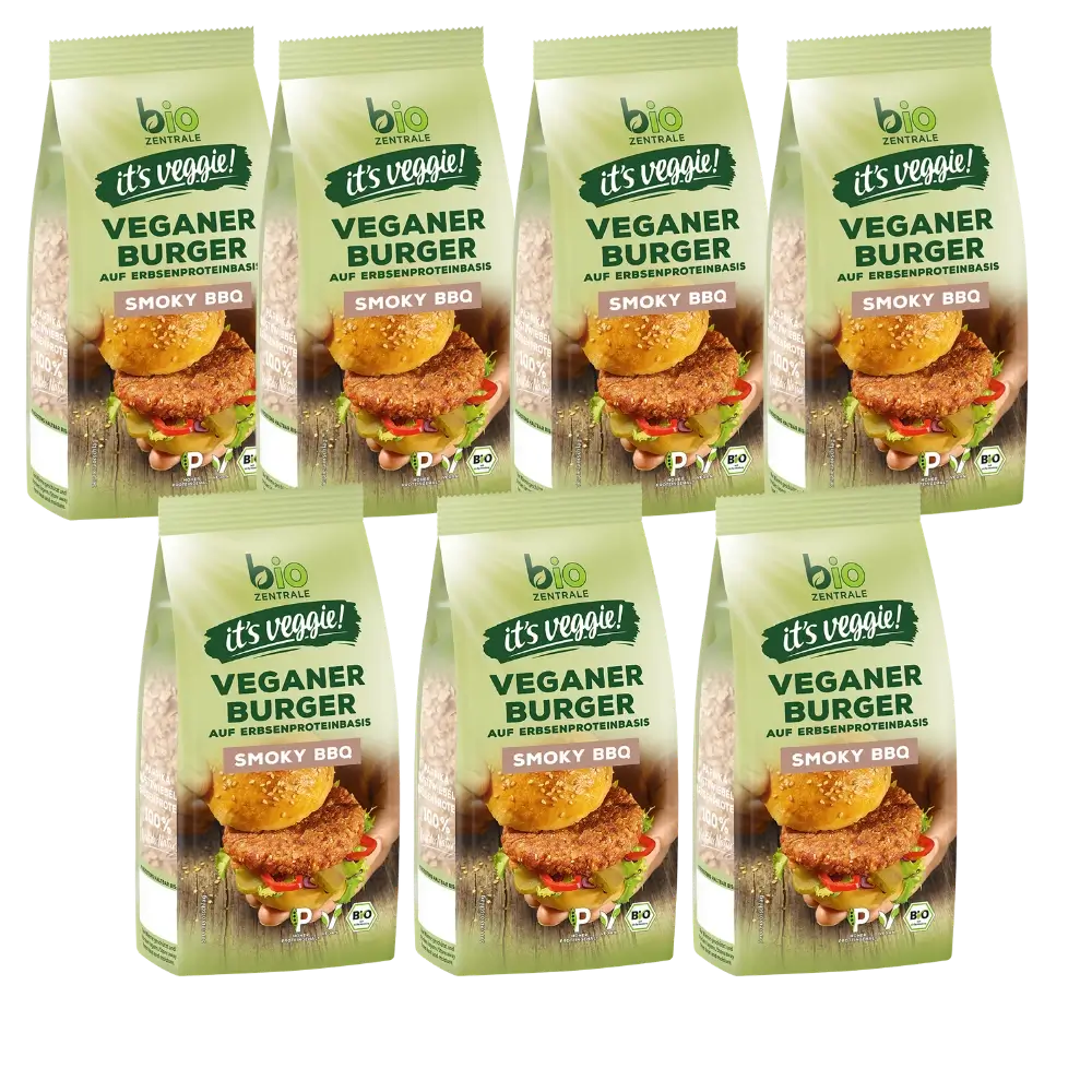 biozentrale Veganer Burger Smoky BBQ