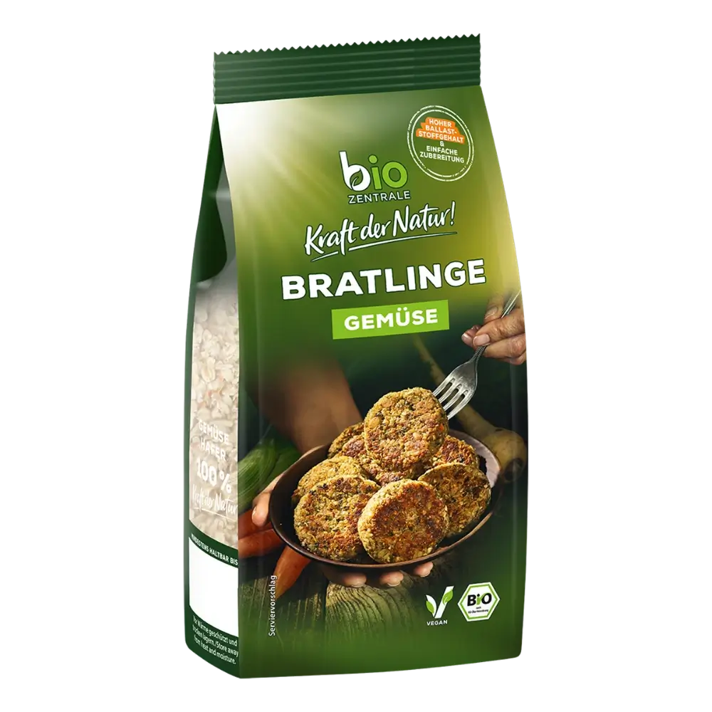 biozentrale Bratlinge Gemüse