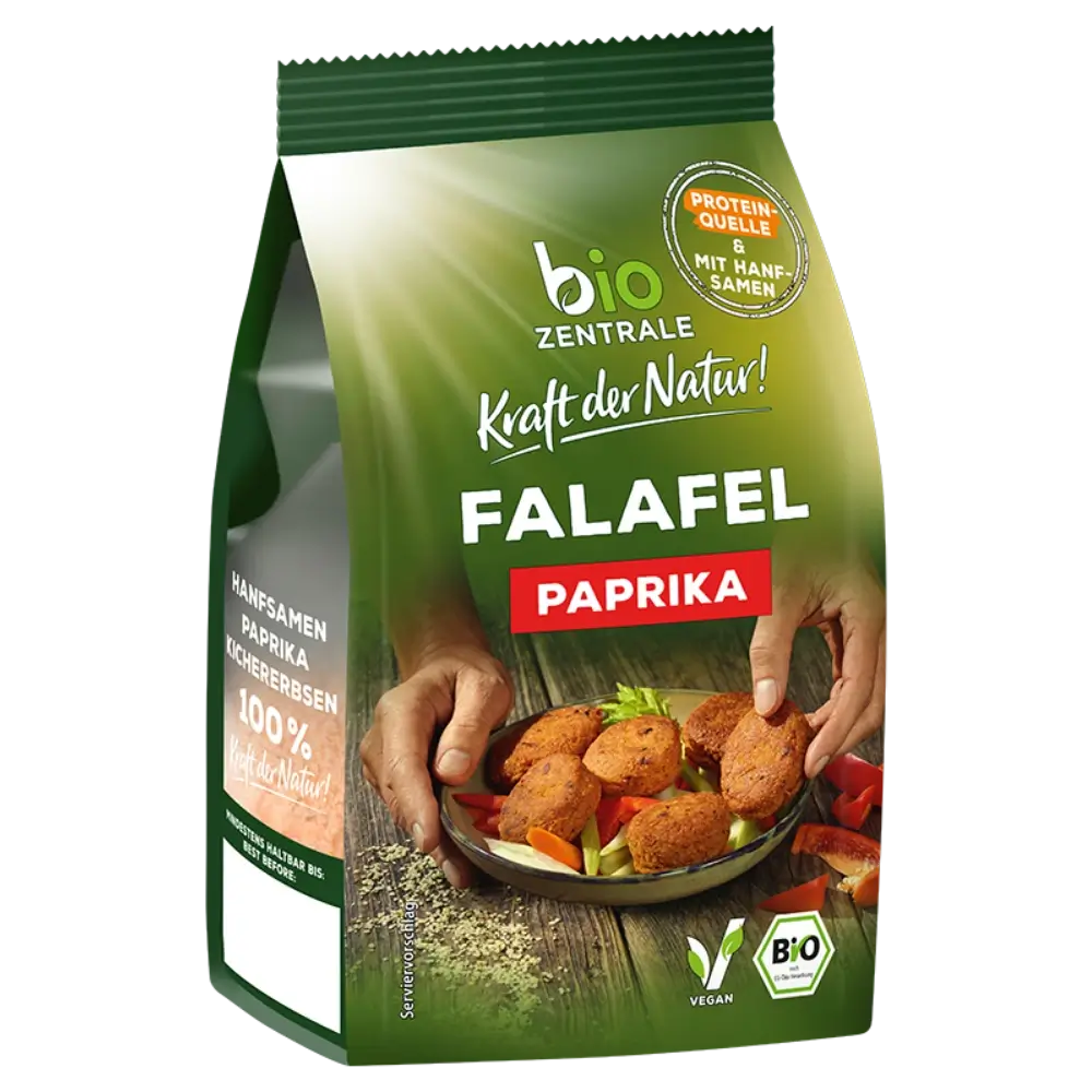biozentrale Falafel Paprika