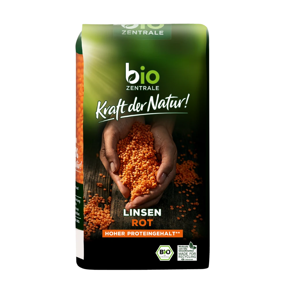 biozentrale Linsen rot