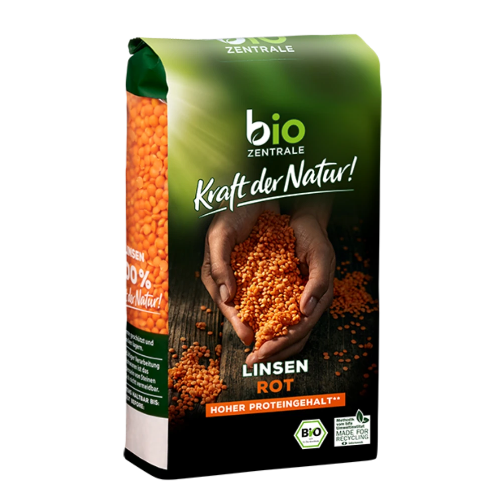 biozentrale Linsen rot