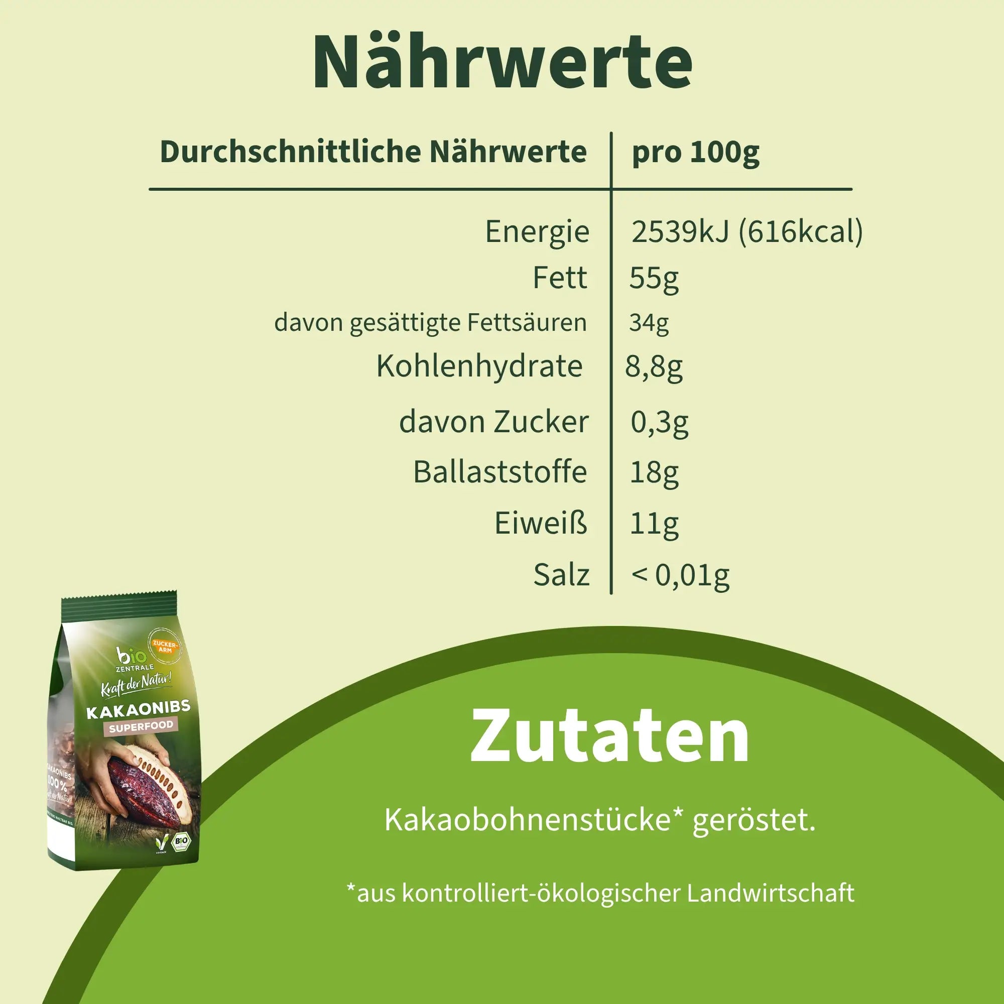 biozentrale Kakaonibs