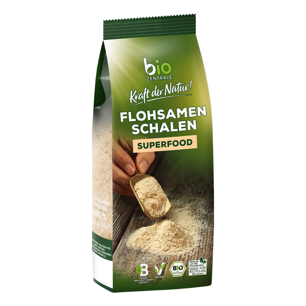biozentrale Flohsamenschalen 175g