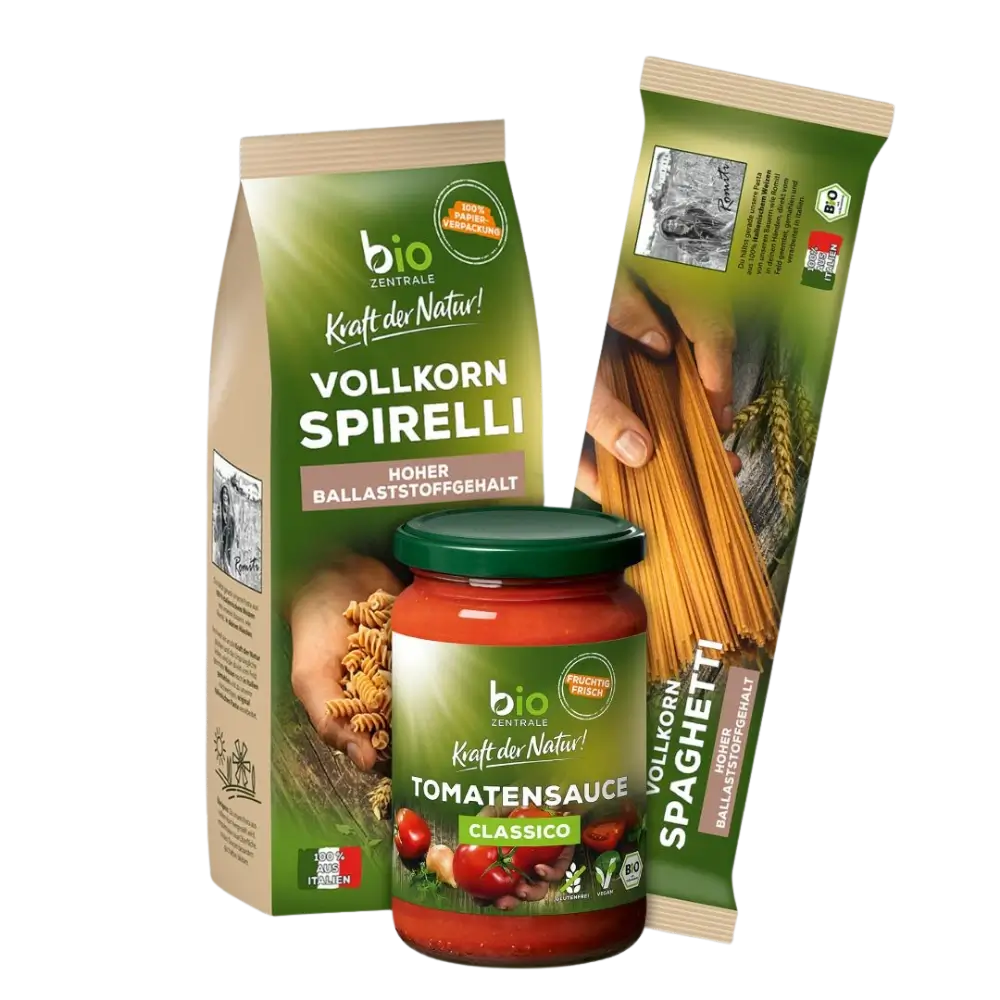 biozentrale Pasta-Bundle "Vollkorn"