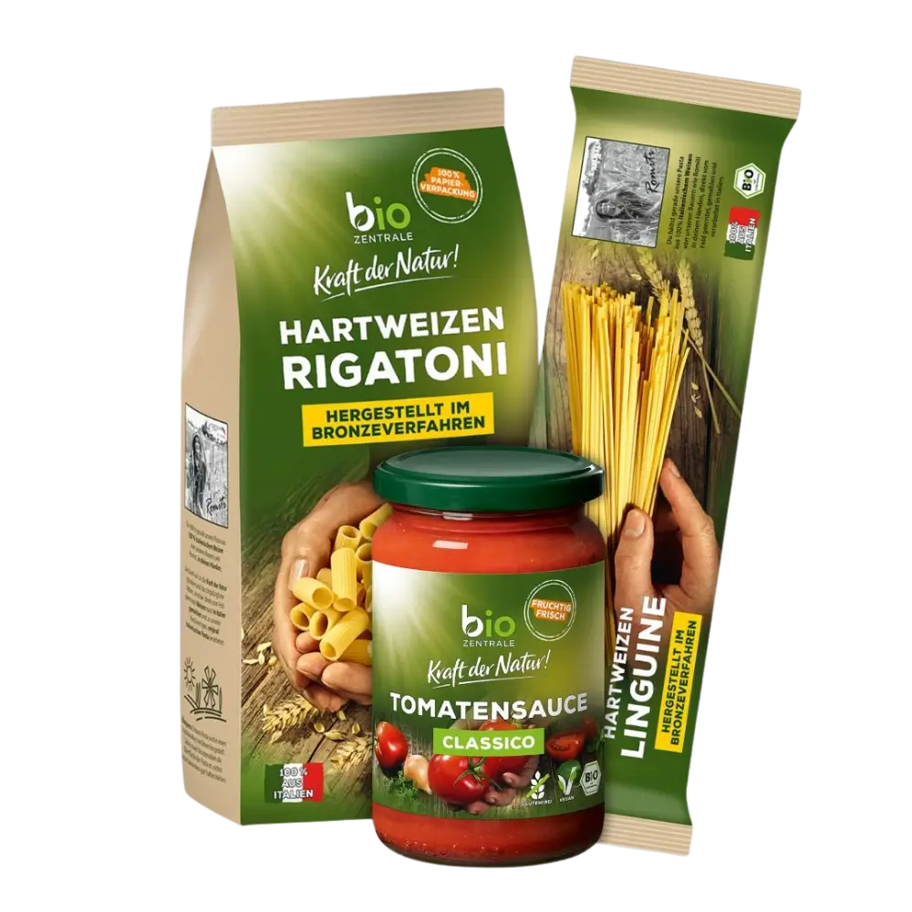 biozentrale Pasta-Bundle "Hartweizen"
