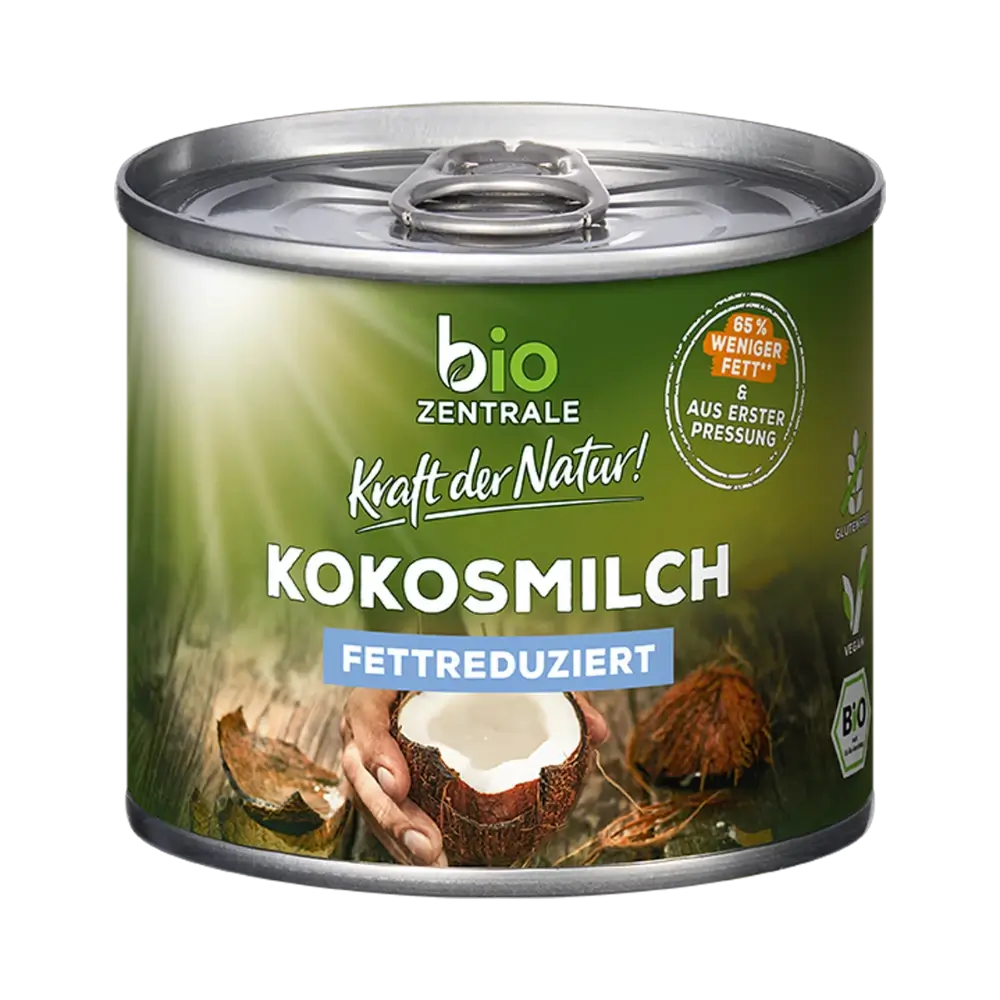 biozentrale Kokosmilch fettreduziert