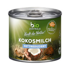 Kokosmilch fettreduziert