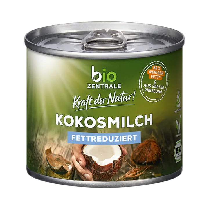 kokosmilch aufbewahren biozentrale Kokosmilch fettreduziert