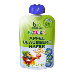 BioKids Quetschie Apfel-Blaubeere-Hafer