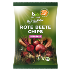 Rote Beete Chips Meersalz