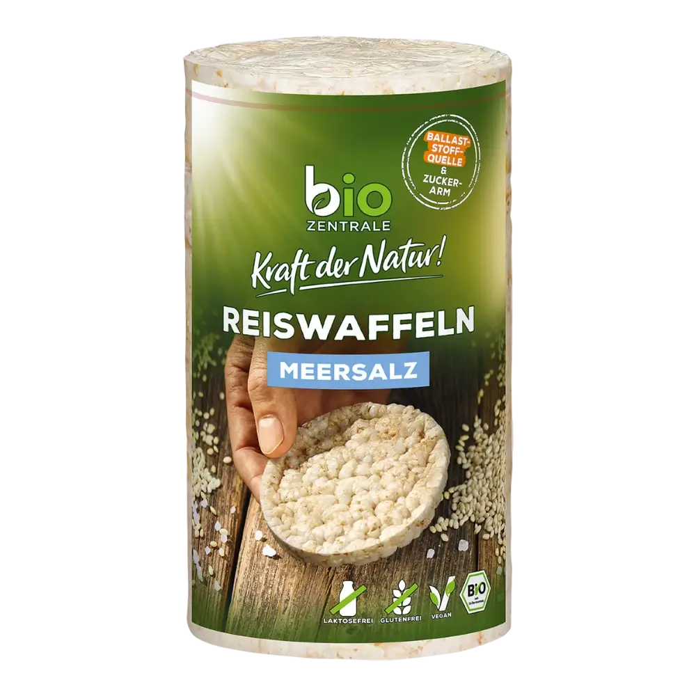 biozentrale Reiswaffeln Meersalz