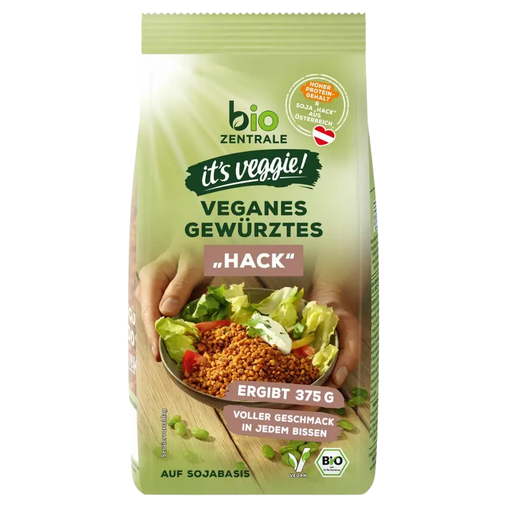 biozentrale Veganes gewürztes "Hack"